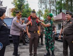 Bupati dan Forkopimda Sambut Kunker Kajatisu di Kejari Karo