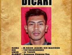 Pembunuh Muhammad Iqbal Masuk DPO Kepolisian Aceh Selatan