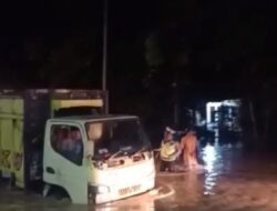 Polres Labuhanbatu Gerak Cepat Atur Lalulintas di Lokasi Banjir