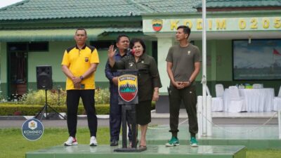 Gelar Halal Bihalal, Kodim 0205/TK dan Pemkab Karo Tingkatkan Sinergitas