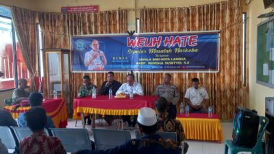 BNNK Langsa Gelar Pencegahan Narkoba Di Simpang Wie