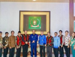 Syah Afandin Terima Kunjungan HIMNI Langkat