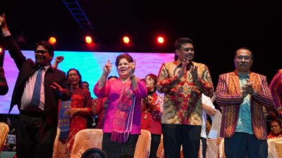 Cory dan Bobby Nasution Hadiri Camp Iman PERMATA GBKP 2023