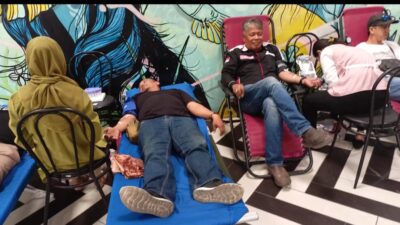 Kegiatan Donor Darah Bersama KopiSadis, Formapera dan PMI Deliserdang