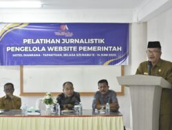 Diskominfosan Aceh Selatan Gelar Pelatihan Jurnalistik