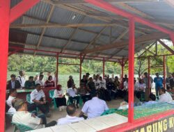 Wabup Karo Tinjau Penataan dan Pengelolaan Danau Lau Kawar