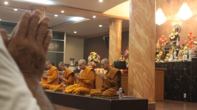 Perayaan Waisak  di Vihara Buddha Sujata Khidmat