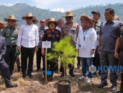 Hari Lingkungan Hidup Sedunia Gubsu dan Bupati Karo Tanam Pohon di Tongging