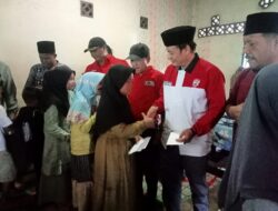 DPD Pemuda Lira Madina Santuni Anak Yatim di Desa Jambur Padang Matinggi