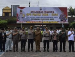 Bupati dan Wabup Karo Hadiri Gelar Pasukan OPS Patuh Toba 2023