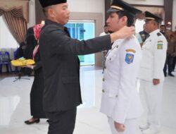 Tiga Orang Eselon III Pemkab Langkat Dilantik