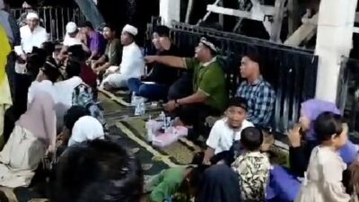 H Mahsin Hadiri Peringatan Muharam di Desa Kelantan Brandan Langkat