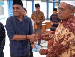 Di Kecamatan Bukit Malintang Intensif Guru Mengaji, Bilal Mayit dan BKM Masjid Dibayarkan