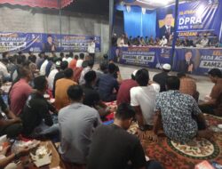 Zamzami Gelar Silaturahmi Bersama Masyarakat Sawang-Meukek