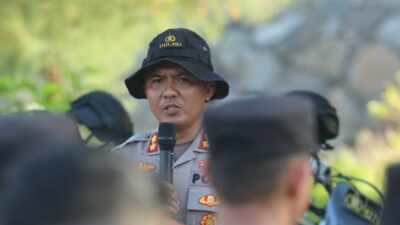 Jelang Pemilu, Kapolres Cek Kesiapan Personil Ton Dalmas