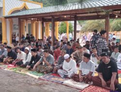 Shalat Idul Adha di Masjid Al Makmur Lhok Keutapang Lancar Walau Hujan Deras