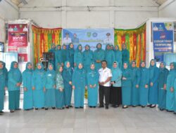 PKK Kecamatan Tambangan dan Desa/Kelurahan di Madina Dilantik