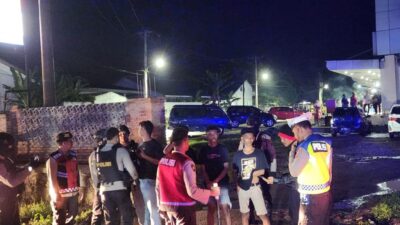 Cegah Kejahatan, Polres Labuhanbatu Lakukan Patroli Blue Light