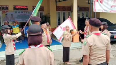 Kadiskes Lepas Saka Bakti Husada Kwarcab Pramuka Palas ke Deliserdang