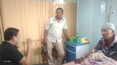 Wantim Bersama Ketua Kecamatan Besuk Sekretaris Partai Golkar Binjai Utara di Rumah Sakit Sylvani
