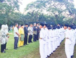 Camat Beri Apresiasi 40 Paskibra Sawit Seberang
