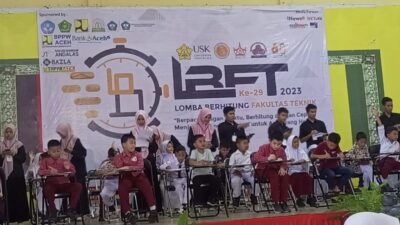 700 Peserta Ikuti Lomba Berhitung Cepat Fakultas Teknik Unsyiah