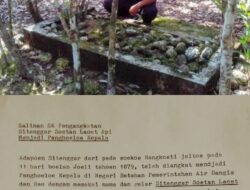 Makam Sutan Lautan Api, Raja Taming Batahan, Nagari Batahan