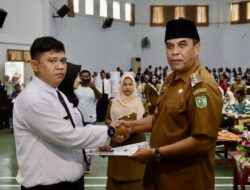 Bupati Madina Serahkan SK P3K Guru Formasi 2022