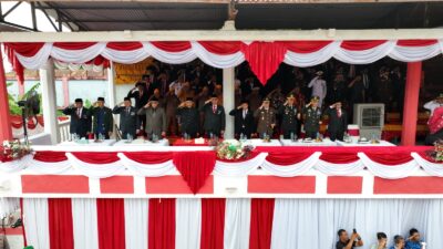 Dandim 0107/Asel Ikuti Upacara HUT ke 78 Kemerdekaan RI di Aceh Selatan