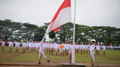 Upacara Detik-detik Proklamasi Kemerdekaan RI di Padangsidimpuan Sukses