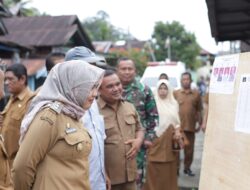 Wakil Bupati Madina Tinjau Pilkades Serentak di Tiga Kecamatan