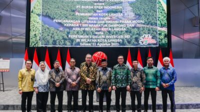 Pemko Langsa MoU Literasi Pasar Modal Untuk Aparatur Gampong dan ASN