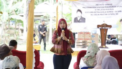 Delia Pratiwi Sitepu Ingatkan Pentingnya Ber-KB Kepada Masyarakat Langkat