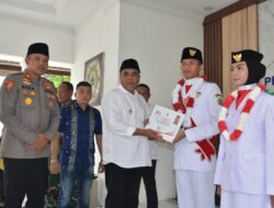 Bupati Madina Sambut Kedatangan Nabil Arya Barata Lubis Anggota Paskibraka di Rumah Dinas