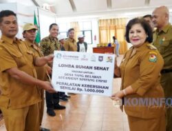 Bupati Buka Lomba Rumah Sehat Kabupaten Karo