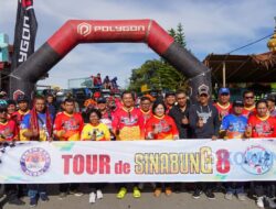Bupati Karo Lepas Tour de Sinabung ke – 8 Tahun 2023
