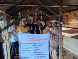 PT SMGP Bantu Desa Sibanggor Tonga Kembangkan Peternakan Ayam Kampung
