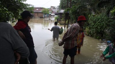 Warga Medan Maimun Dapat Kiriman Banjir