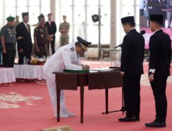 Sah, Pj. Gubsu Lantik Letnan Dalimunthe Jadi Pj. Walikota Padangsidimpuan