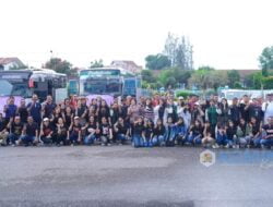 Bupati Karo Lepas Kontingen Pesparani LP3KD  ke Balige