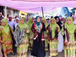 Ketua TP PKK Madina Hadiri Tabliq Akbar dan Maulid Nabi di Desa Sirangkap