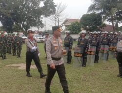 Pengamanan Pemilu 2024, Polres Labuhanbatu Gelar Operasi Mantap Brata Toba
