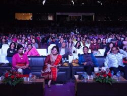 Bupati Karo Bersama Pj. Gubsu Nonton Konser Moria GBKP 2023