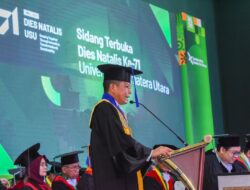 Dies Natalis ke-71 USU, Gerakan Transformasi Menuju Internasionalisasi Diimplementasikan Secara Nyata