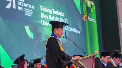 Dies Natalis ke-71 USU, Gerakan Transformasi Menuju Internasionalisasi Diimplementasikan Secara Nyata