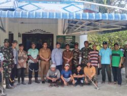 Karya Bakti TNI Kodim 0203 Langkat di Desa Tanjungputus Padang Tualang