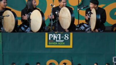 Rapai Geleng Tampil Luar Biasa, Anjungan PKA Abdya Jadi Perhatian