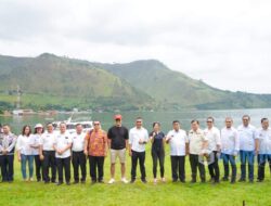 Wabup Karo Tinjau Vanue Event Aquabike Worl Championship 2023 di Tongging
