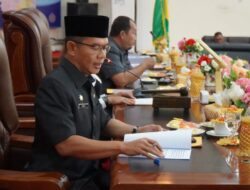 Terkait Ranperda APBD 2024, Plt Bupati Langkat Beri Jawaban