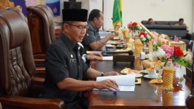 Terkait Ranperda APBD 2024, Plt Bupati Langkat Beri Jawaban